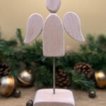 A floating Angel Decoration made form Oak