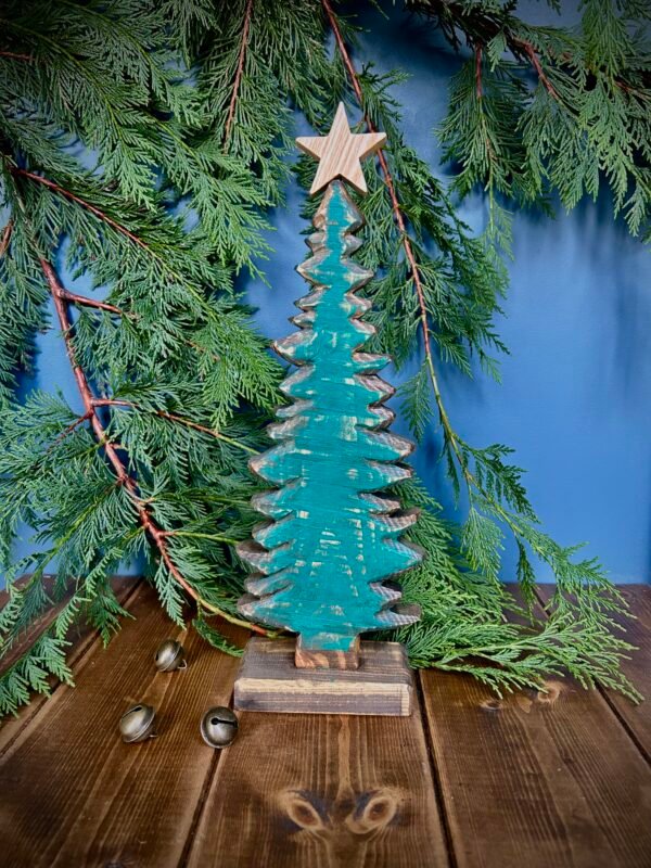 Carved Christmas Tree Ornament