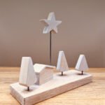 Little Bethlehem Nativity Scene in Oak