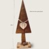 A love tree ornament with dimensions
