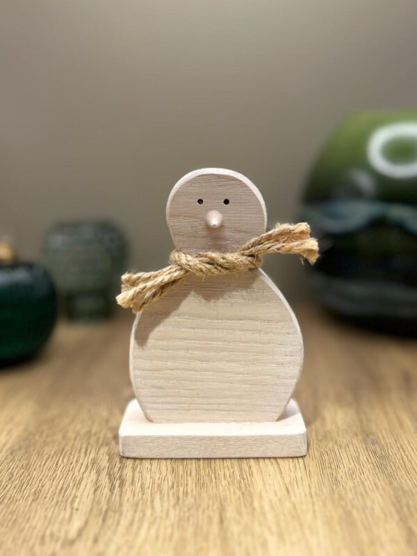 A little snowman decoration made for Ash